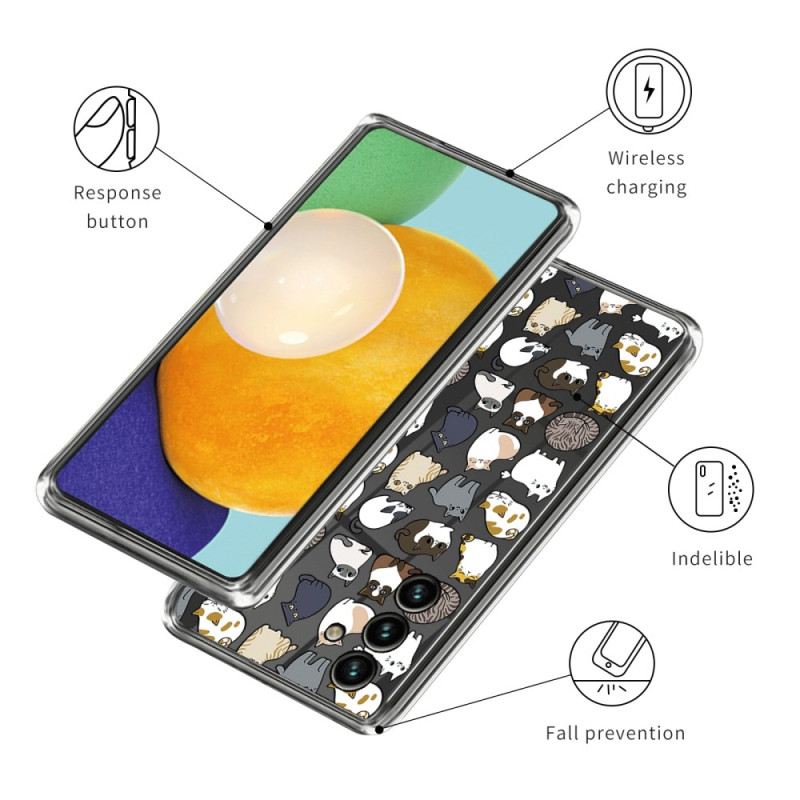 Maskica Samsung Galaxy A55 5g Maskice Za Mobitele Više Mačaka