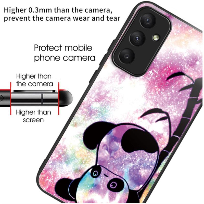 Maskica Samsung Galaxy A55 5g Slatka Panda Kaljeno Staklo