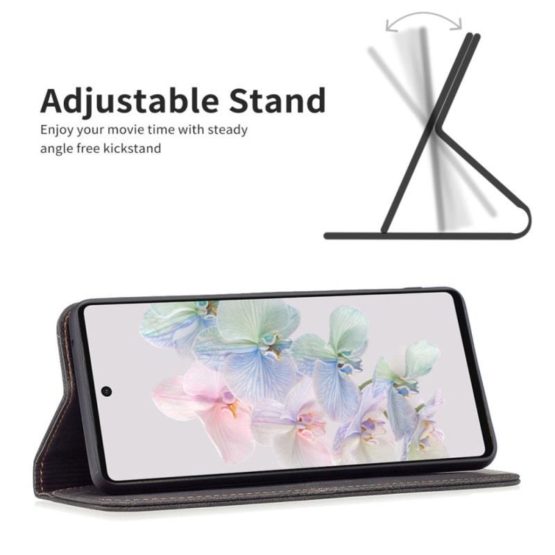 Flip Futrola Google Pixel 7 Kožna Futrola Binfen Boja