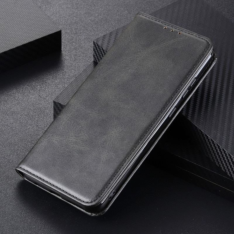 Flip Futrola Google Pixel 7 Kožna Futrola Klasična Podijeljena Koža
