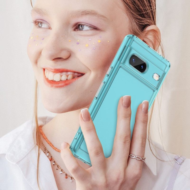 Maskica Google Pixel 7 Serija Prozirnih Slatkiša