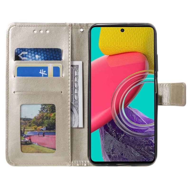 Flip Futrola Samsung Galaxy M33 5G Sunčana Mandala S Remenčićima