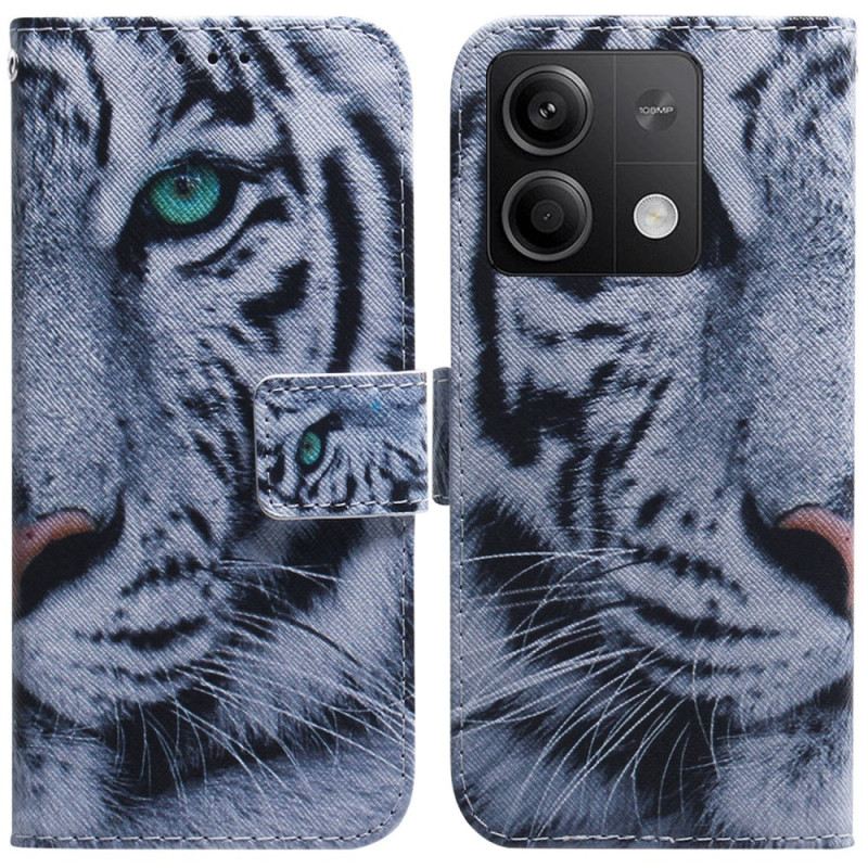 Flip Futrola Xiaomi Redmi Note 13 5g Maskice Za Mobitele Bijeli Tigar