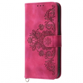 Flip Futrola Xiaomi Redmi Note 13 5g Maskice Za Mobitele Čipka S Remenom I Naramenicom