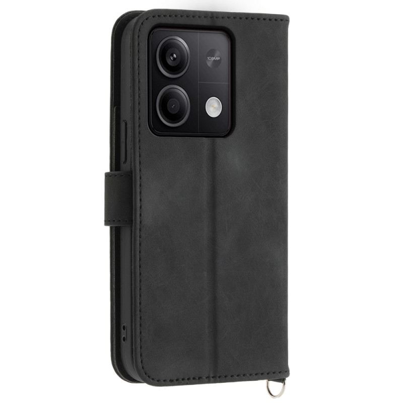 Flip Futrola Xiaomi Redmi Note 13 5g Maskice Za Mobitele Čipka S Remenom I Naramenicom