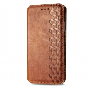 Flip Futrola Za Xiaomi Redmi Note 13 5g Vintage Dijamanti S Efektom Kože