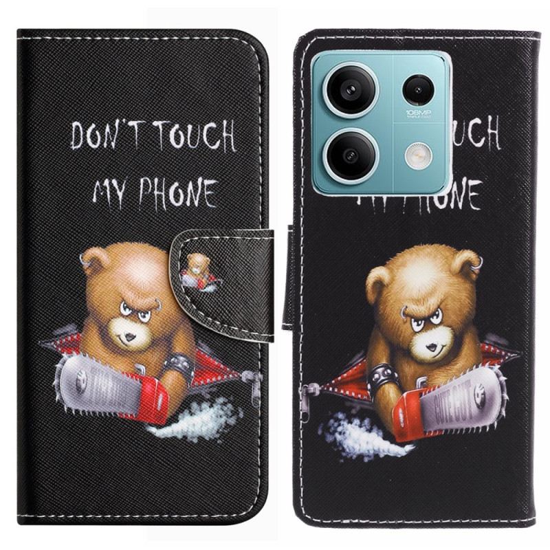 Kožna Futrola Xiaomi Redmi Note 13 5g Medo Ne Diraj Mi Telefon