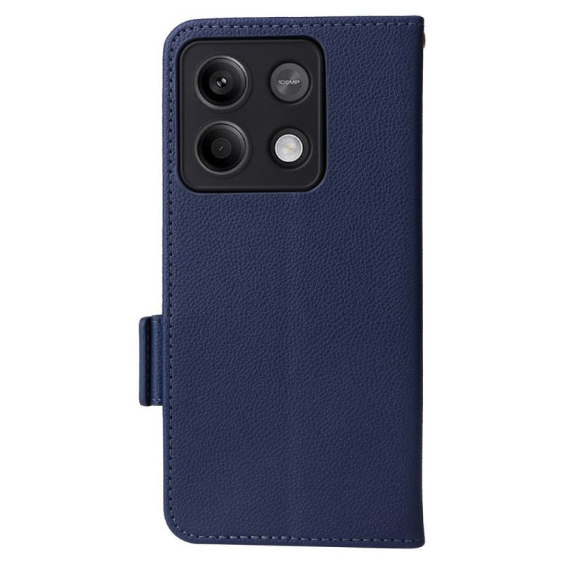 Kožna Futrola Xiaomi Redmi Note 13 5g S Novčanikom S Remenom