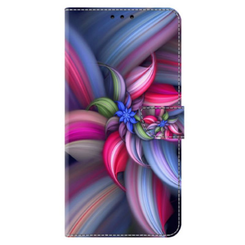 Kožna Futrola Xiaomi Redmi Note 13 5g Šareno Cvijeće