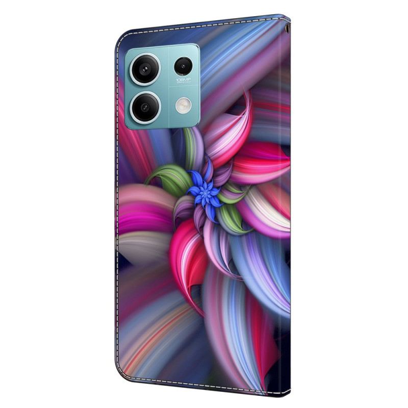 Kožna Futrola Xiaomi Redmi Note 13 5g Šareno Cvijeće