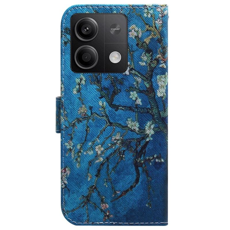 Kožna Futrola Za Xiaomi Redmi Note 13 5g Cvjetovi Marelice