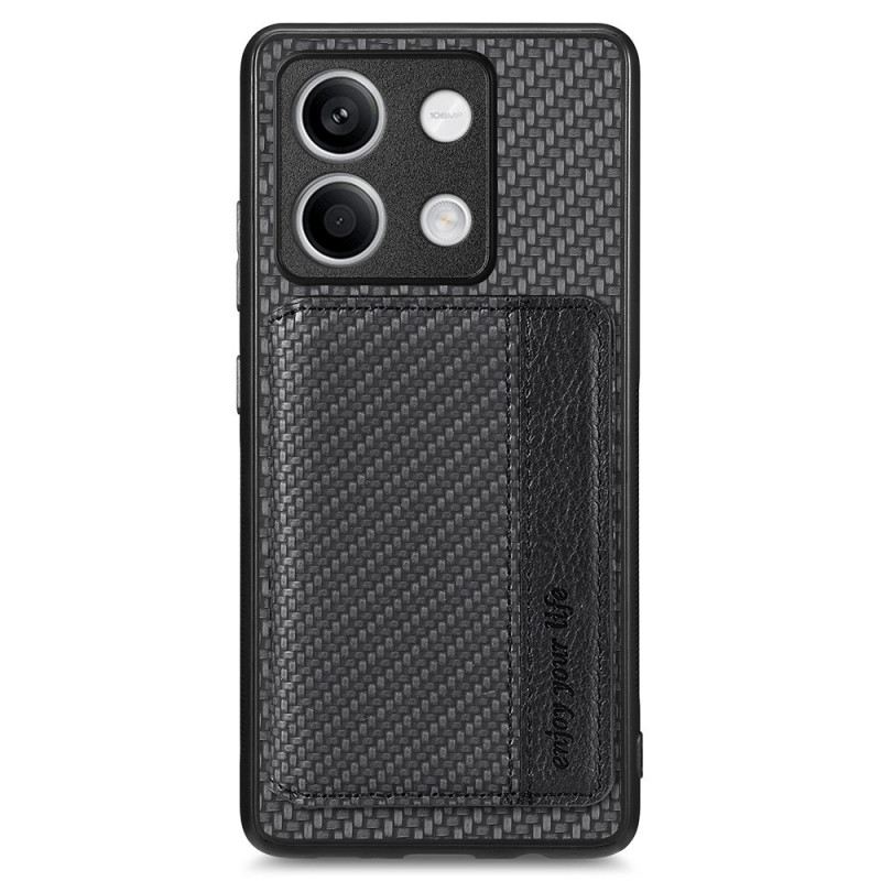 Maskica Za Xiaomi Redmi Note 13 5g Držač Kartice S Teksturom Karbonskih Vlakana