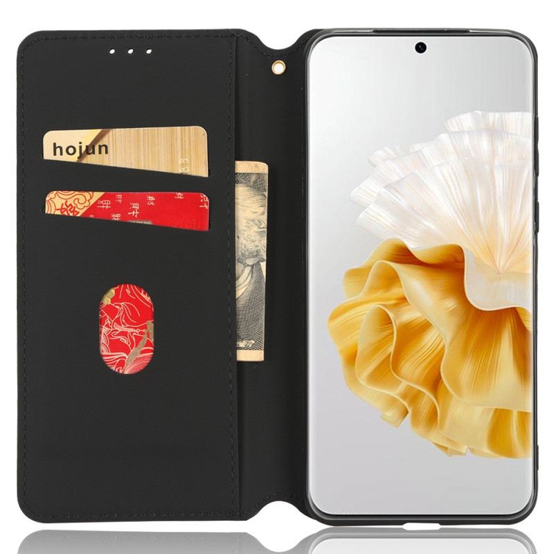 Flip Futrola Huawei P60 Pro Kožna Futrola 3d Uzorak