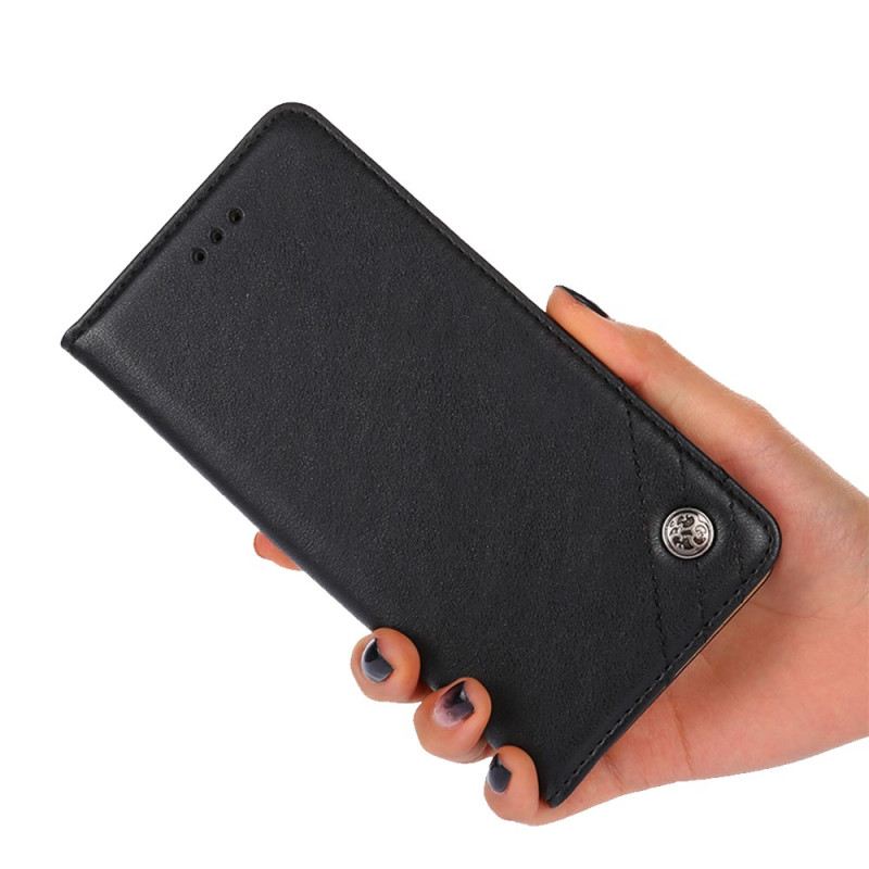 Flip Futrola Huawei P60 Pro Kožna Futrola Ukrasna Zakovica