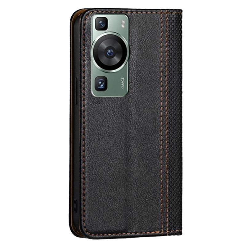 Flip Futrola Huawei P60 Pro Kožna Futrola Vintage