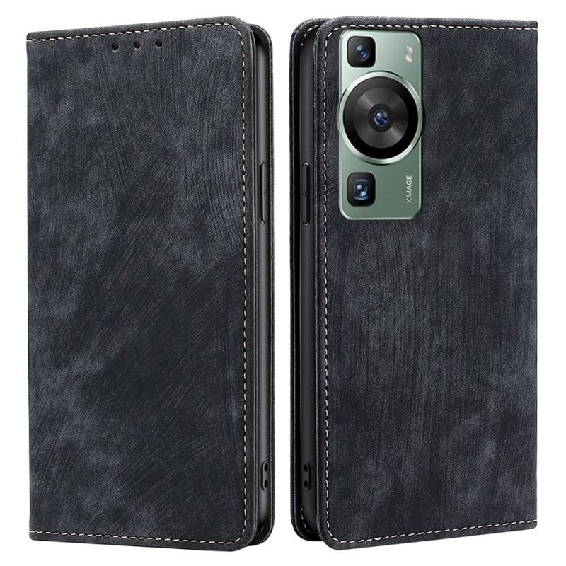 Flip Futrola Huawei P60 Pro Kožna Futrola Vintage Serija