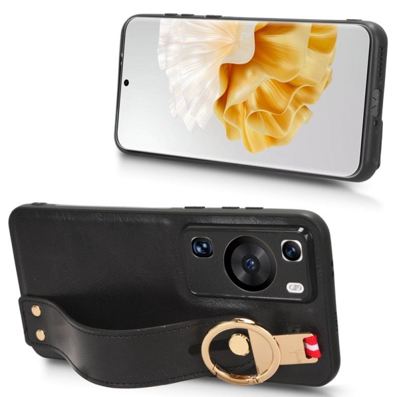 Maskica Huawei P60 Pro S Remenom I Prstenom