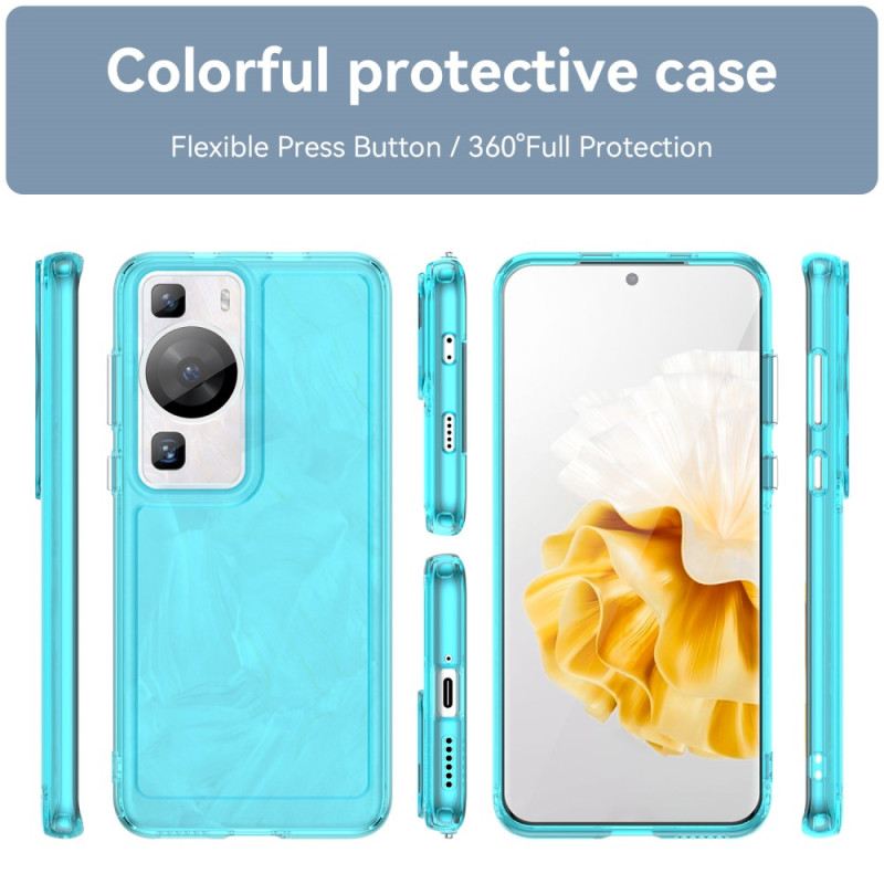 Maskica Huawei P60 Pro Serija Prozirnih Slatkiša