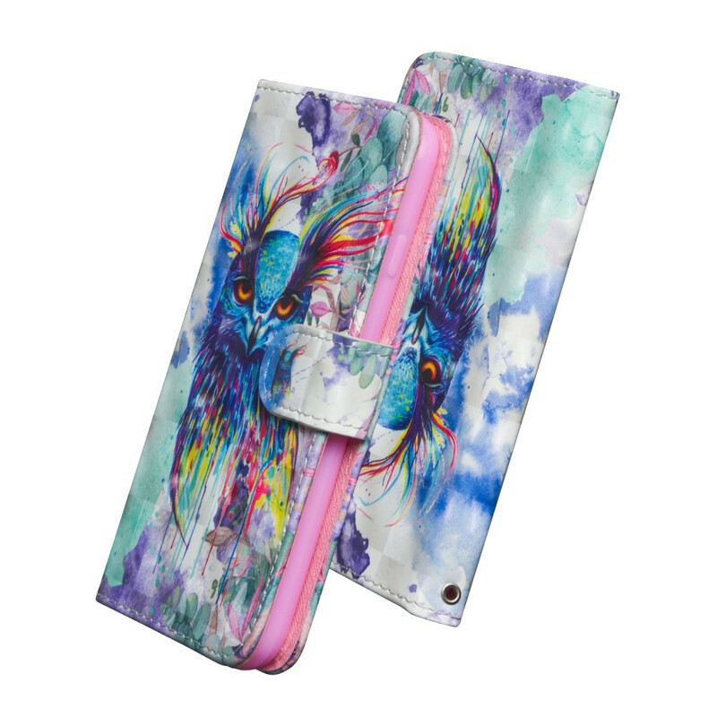 Futrola Samsung Galaxy A42 5G Akvarel Ptica