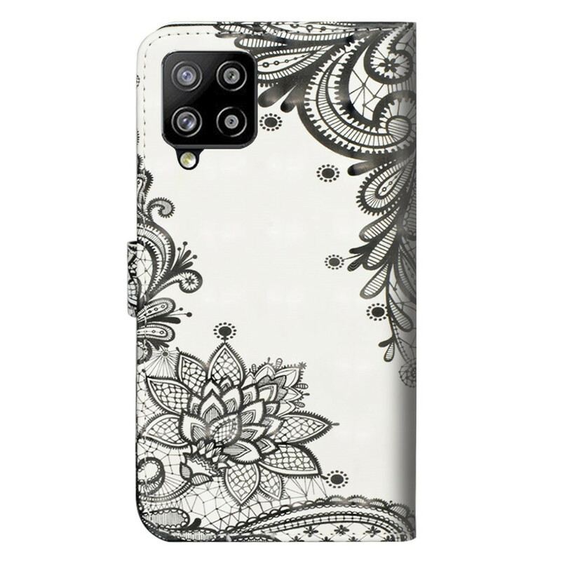 Kožna Futrola Samsung Galaxy A42 5G Chic Čipka