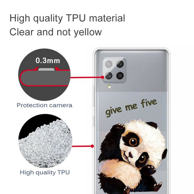 Maskica Samsung Galaxy A42 5G Bešavna Panda. Daj Mi Pet