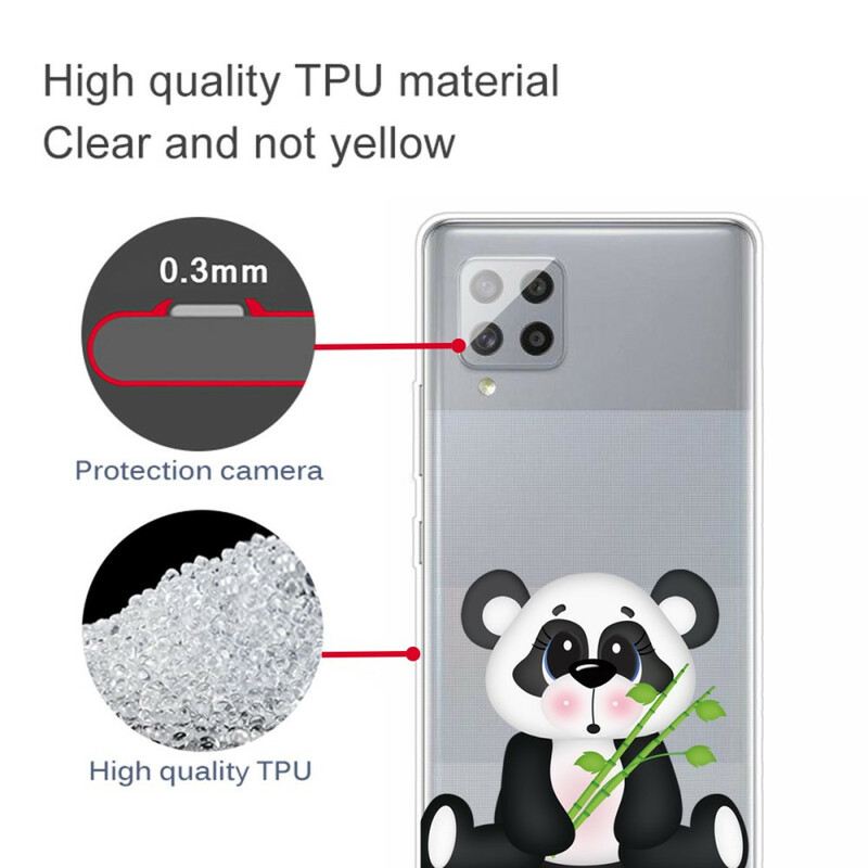 Maskica Samsung Galaxy A42 5G Besprijekorna Tužna Panda