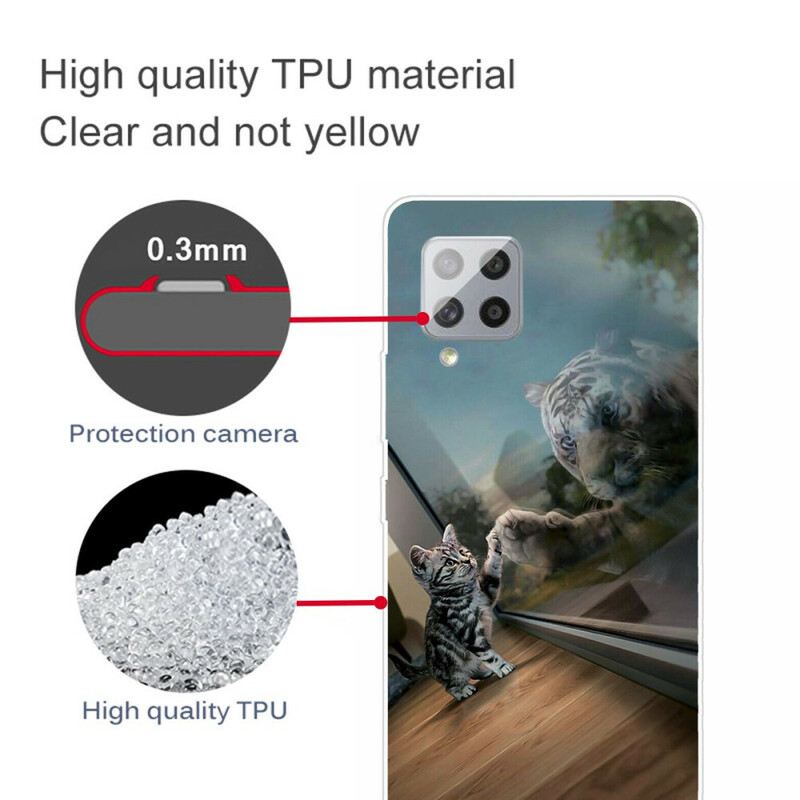 Maskica Samsung Galaxy A42 5G Mačićev San