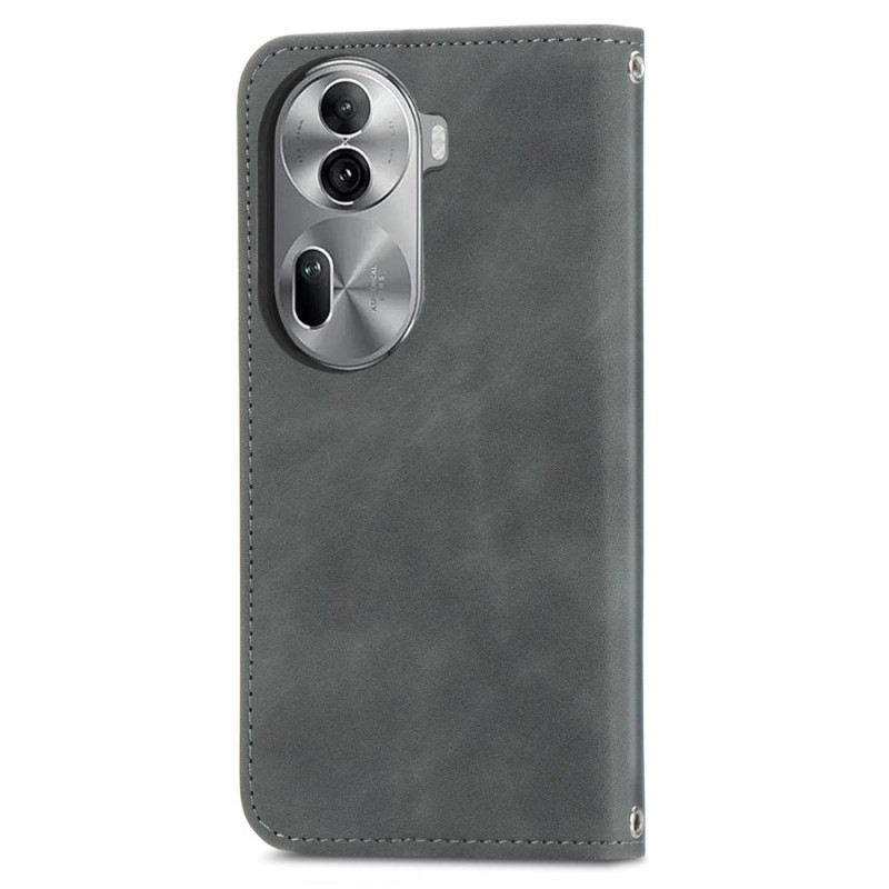 Flip Futrola Za Oppo Reno 11 Pro 5g Stil Od Brušene Kože