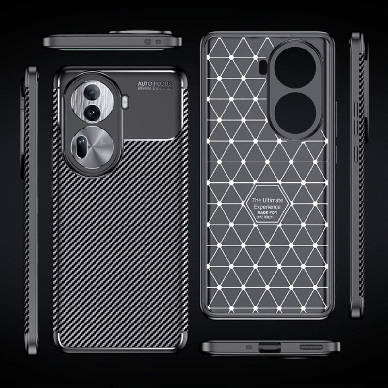 Maskica Oppo Reno 11 Pro 5g Tekstura Karbonskih Vlakana