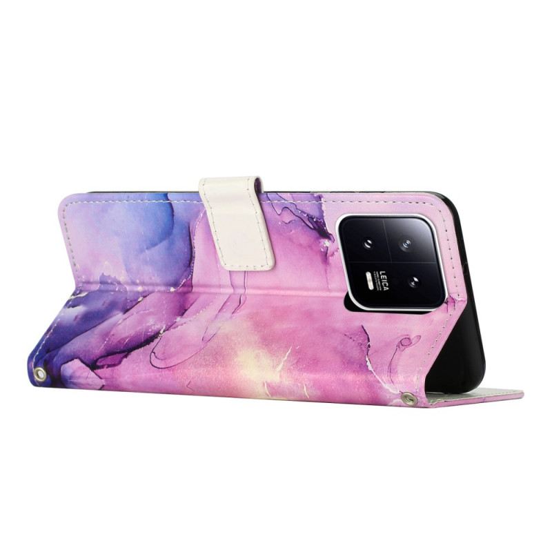 Flip Futrola Xiaomi 13 Pro Strip Mramor