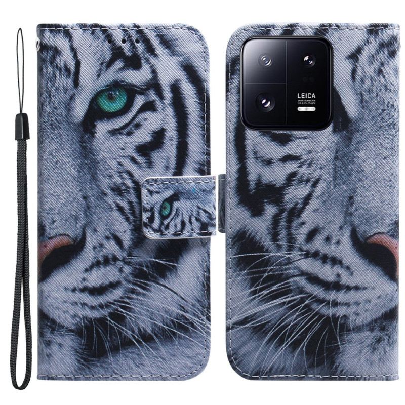 Futrola Xiaomi 13 Pro Bijeli Tigar S Remenčićima