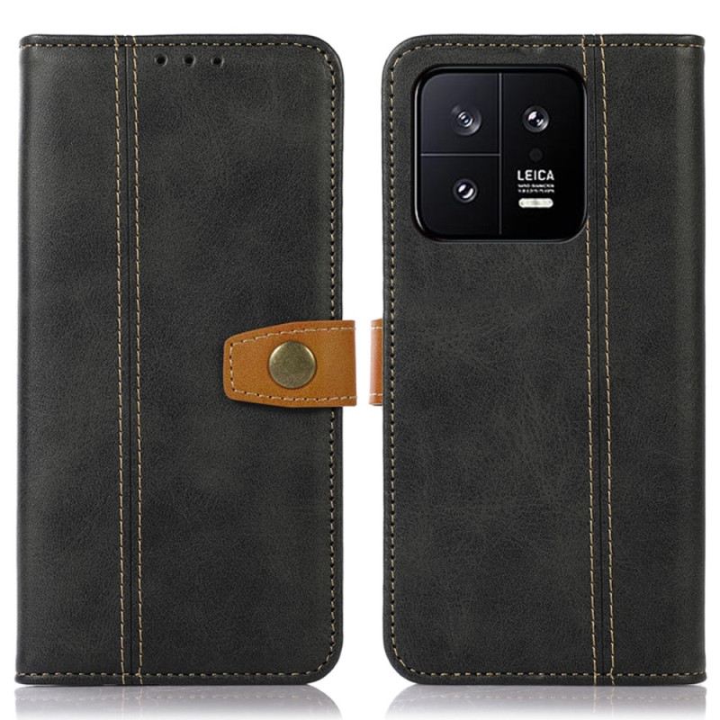 Kožna Futrola Xiaomi 13 Pro Tvrda Tkanica