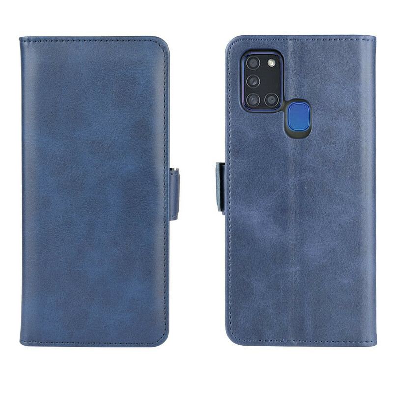 Futrola Samsung Galaxy A21s Flip Futrola Dupli Poklopac