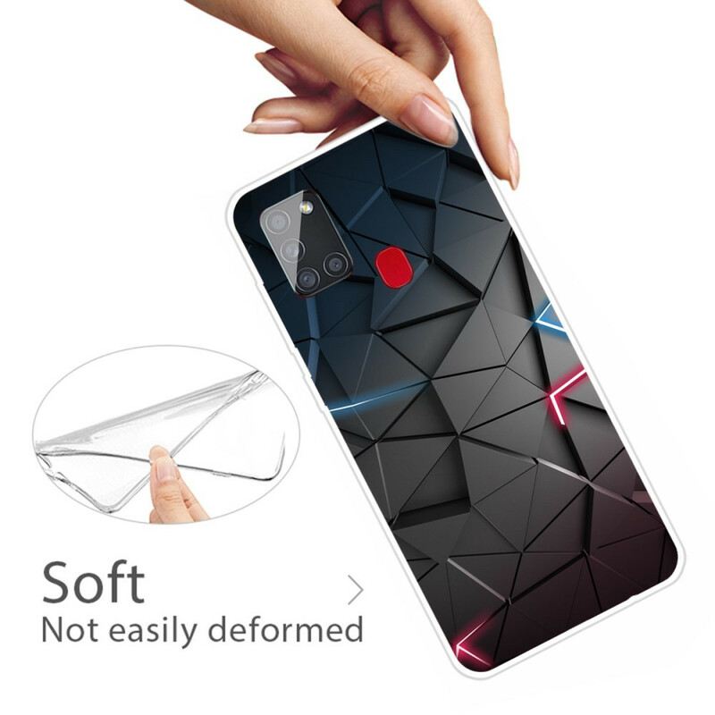 Maskica Samsung Galaxy A21s Fleksibilna Geometrija