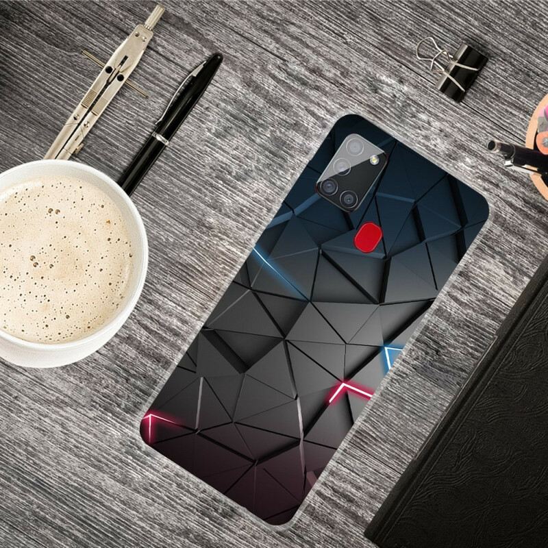 Maskica Samsung Galaxy A21s Fleksibilna Geometrija