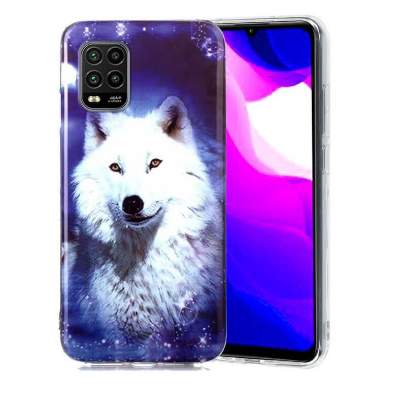 Maskica Xiaomi Mi 10 Lite Fluorescentna Vučja Serija