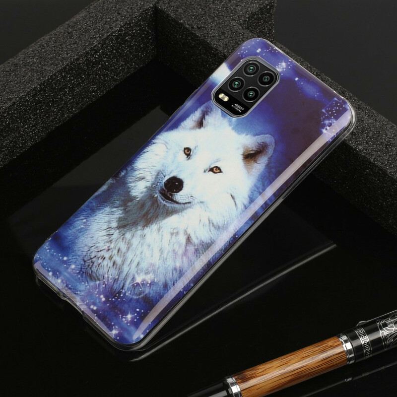 Maskica Xiaomi Mi 10 Lite Fluorescentna Vučja Serija