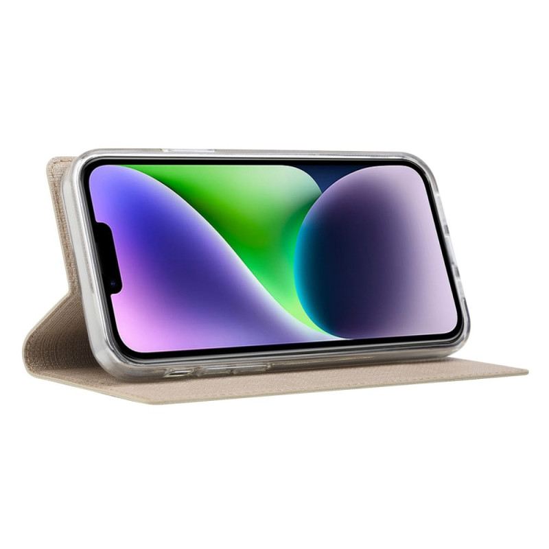Flip Futrola iPhone 14 Plus Kožna Futrola Teksturirani Vili Dmx