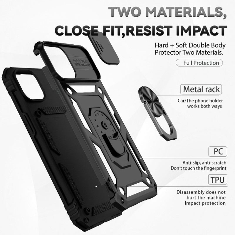 Maskica iPhone 14 Plus Dizajnerski Držač Leća I Štitnici