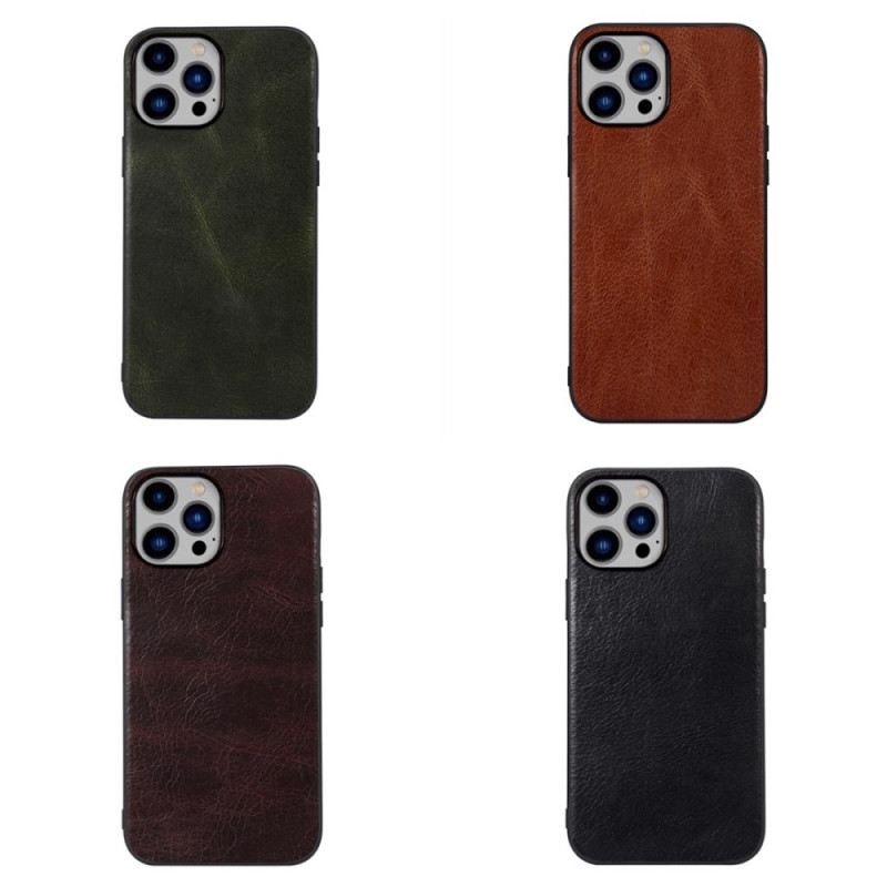 Maskica iPhone 14 Plus Prava Koža
