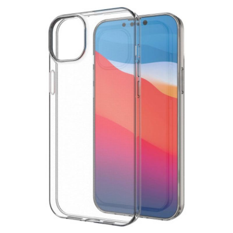 Maskica iPhone 14 Plus Prozirna Boja Protiv Žutila