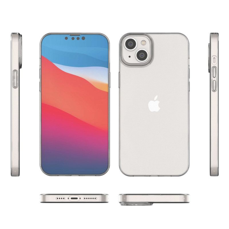 Maskica iPhone 14 Plus Prozirna Boja Protiv Žutila