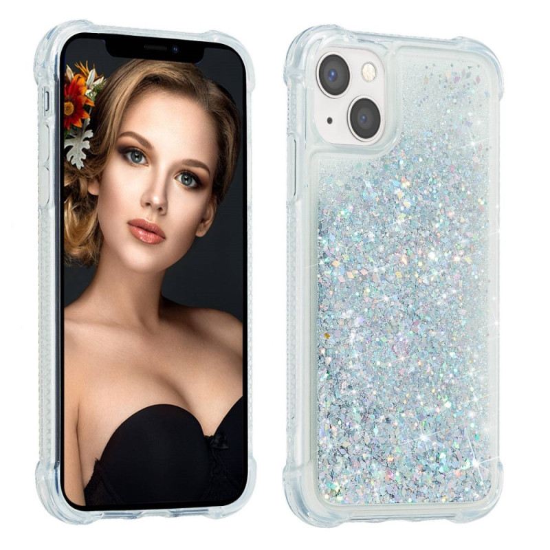 Maskica iPhone 14 Plus Šljokice