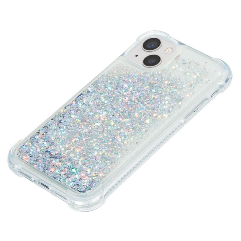 Maskica iPhone 14 Plus Šljokice