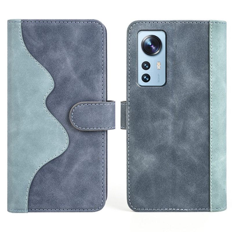 Flip Futrola Xiaomi 12 / 12X Bicolor Art