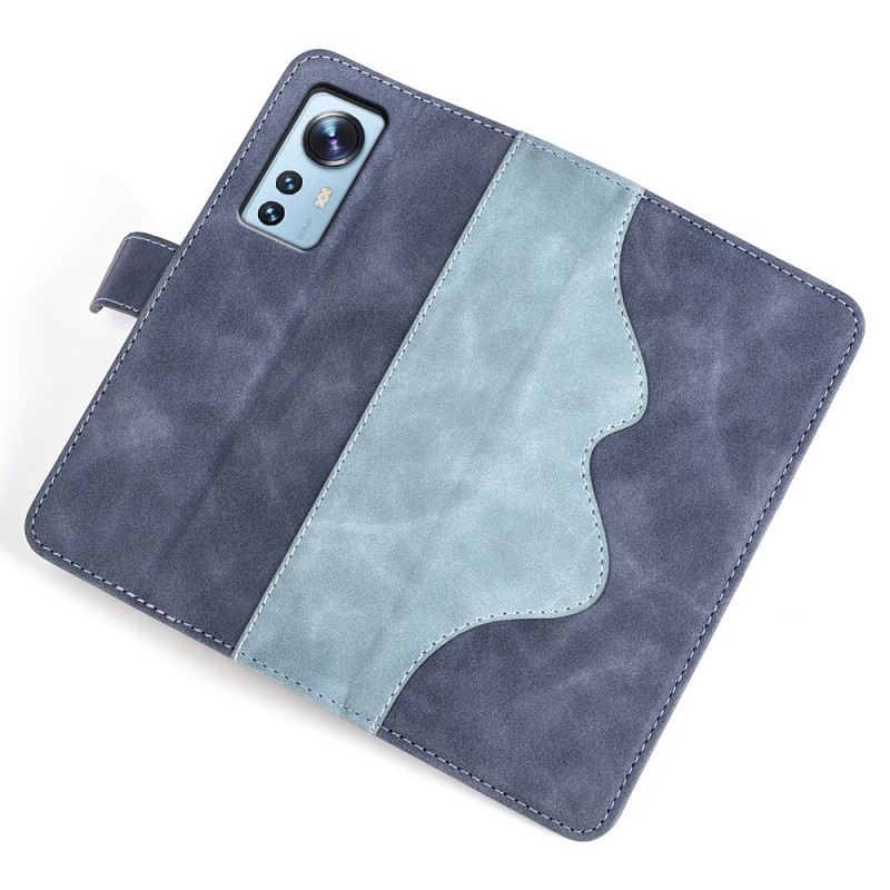 Flip Futrola Xiaomi 12 / 12X Bicolor Art