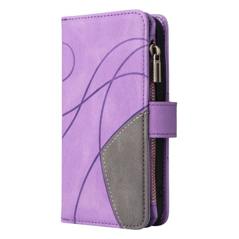 Flip Futrola Xiaomi 12 / 12X Dvobojna Torbica S Novčićima