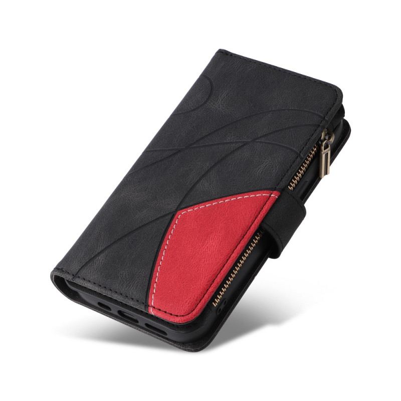 Flip Futrola Xiaomi 12 / 12X Dvobojna Torbica S Novčićima