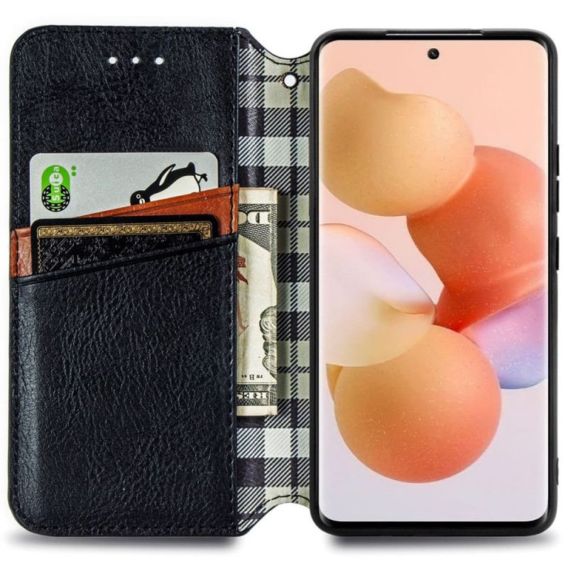 Flip Futrola Xiaomi 12 / 12X Kožna Futrola Dijamantna Tekstura