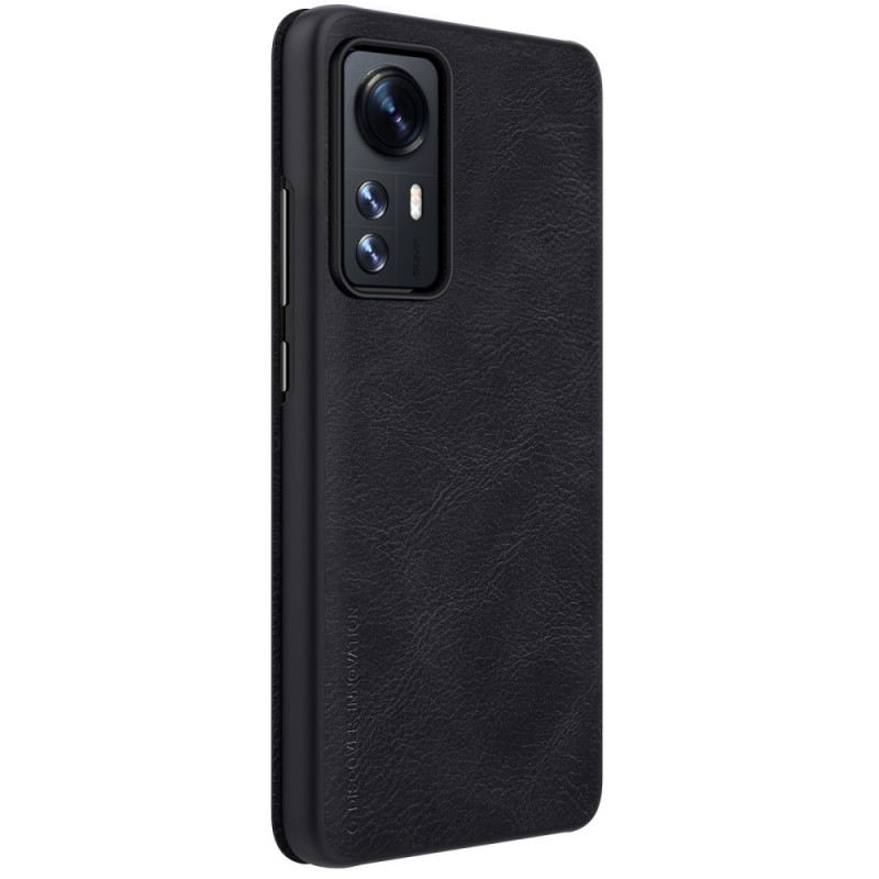 Flip Futrola Xiaomi 12 / 12X Kožna Futrola Nillkin Qin Serija